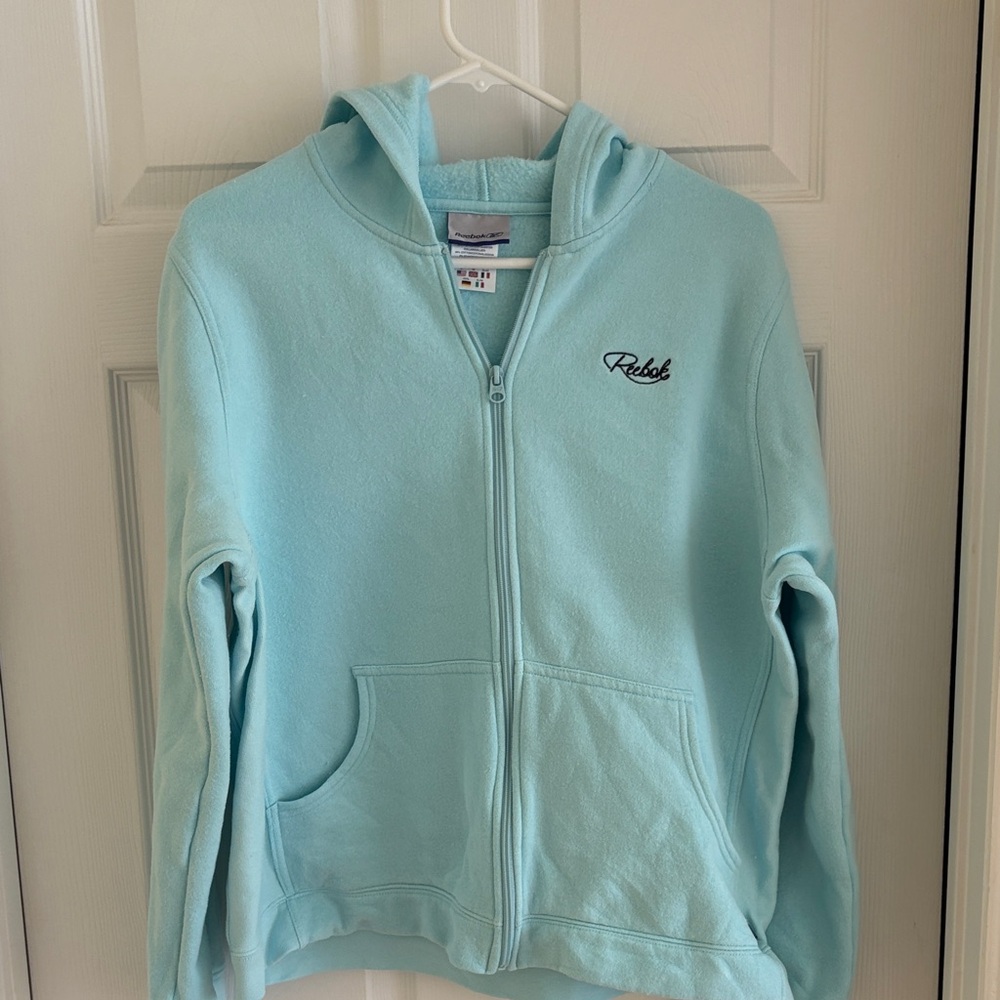 Reebok Aqua Zip-Up Hoodie Jacket size xl